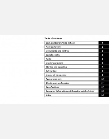 subaru legacy 2010 owners manual